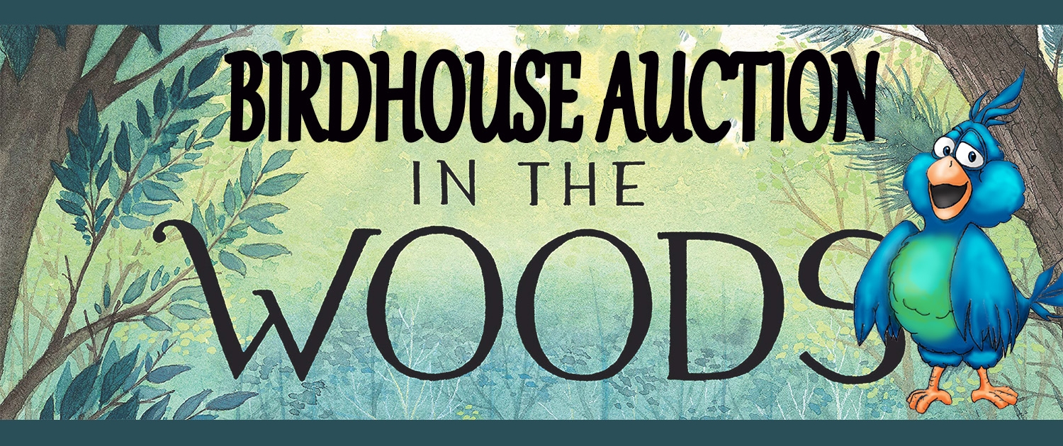 Birdhouse Auction in the Woods